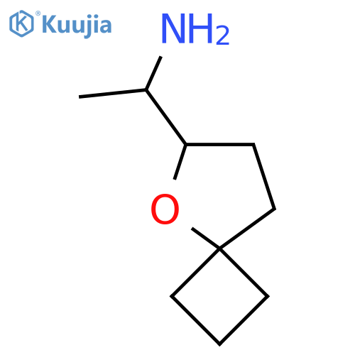 1-(5-Oxaspiro[3.4]octan-6-yl)ethanamine structure