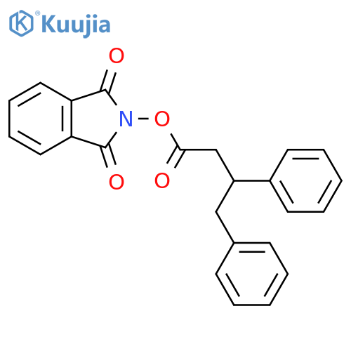 1,3-dioxo-2,3-dihydro-1H-isoindol-2-yl 3,4-diphenylbutanoate structure