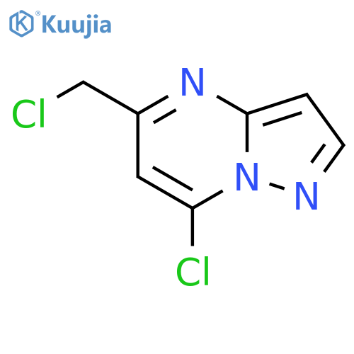 7-Chloro-5-(chloromethyl)pyrazolo[1,5-a]pyrimidine structure