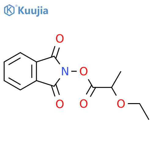 1,3-dioxo-2,3-dihydro-1H-isoindol-2-yl 2-ethoxypropanoate structure