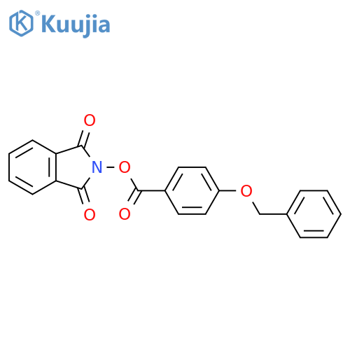 1,3-dioxo-2,3-dihydro-1H-isoindol-2-yl 4-(benzyloxy)benzoate structure