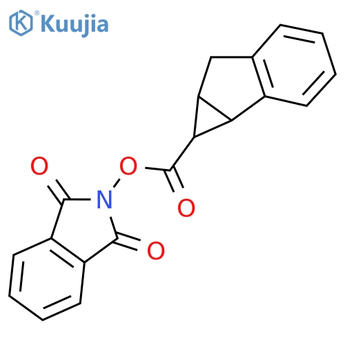 1,3-dioxo-2,3-dihydro-1H-isoindol-2-yl 1H,1aH,6H,6aH-cyclopropa[a]indene-1-carboxylate structure