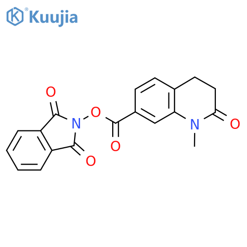 1,3-dioxo-2,3-dihydro-1H-isoindol-2-yl 1-methyl-2-oxo-1,2,3,4-tetrahydroquinoline-7-carboxylate structure