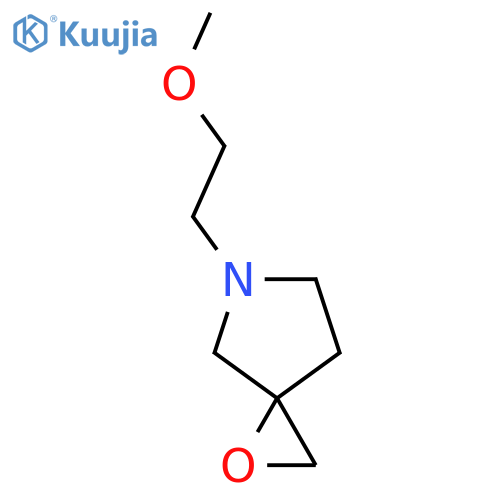 5-(2-Methoxyethyl)-1-oxa-5-azaspiro[2.4]heptane structure