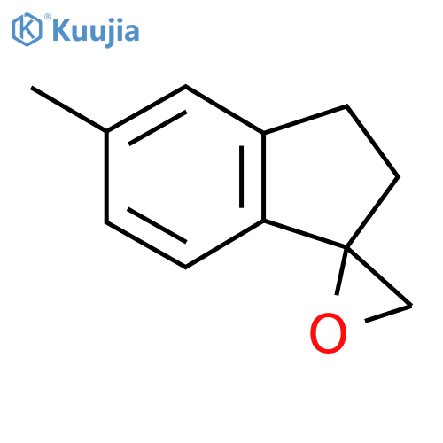 5-Methyl-2,3-dihydrospiro[indene-1,2'-oxirane] structure