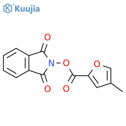 1,3-dioxo-2,3-dihydro-1H-isoindol-2-yl 4-methylfuran-2-carboxylate structure