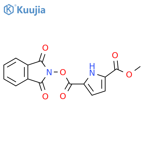 2-(1,3-dioxo-2,3-dihydro-1H-isoindol-2-yl) 5-methyl 1H-pyrrole-2,5-dicarboxylate structure