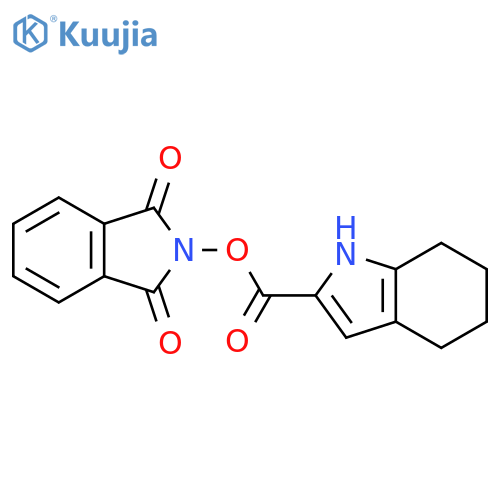 1,3-dioxo-2,3-dihydro-1H-isoindol-2-yl 4,5,6,7-tetrahydro-1H-indole-2-carboxylate structure