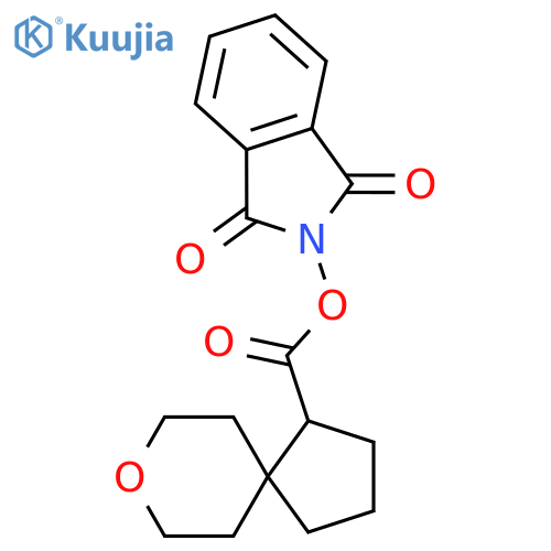 1,3-dioxo-2,3-dihydro-1H-isoindol-2-yl 8-oxaspiro[4.5]decane-1-carboxylate structure