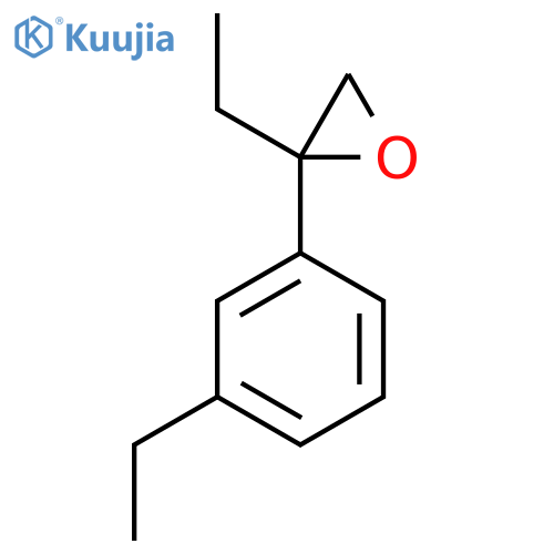 2-Ethyl-2-(3-ethylphenyl)oxirane structure