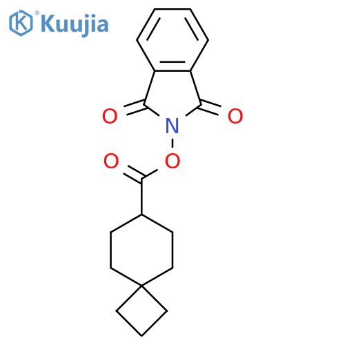 1,3-Dioxoisoindolin-2-YL spiro[3.5]nonane-7-carboxylate structure