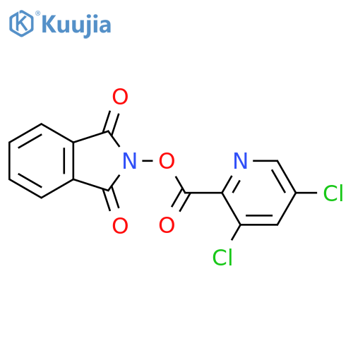 1,3-dioxo-2,3-dihydro-1H-isoindol-2-yl 3,5-dichloropyridine-2-carboxylate structure