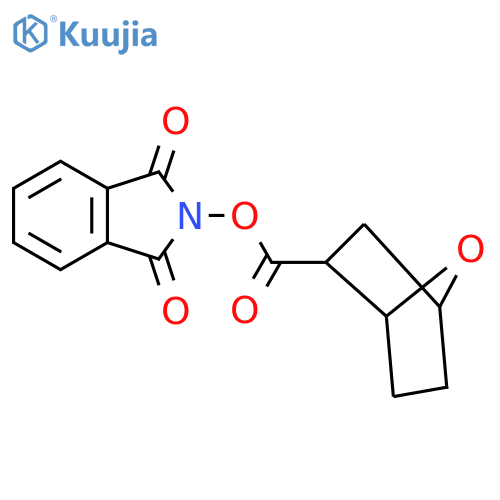 1,3-dioxo-2,3-dihydro-1H-isoindol-2-yl 7-oxabicyclo[2.2.1]heptane-2-carboxylate structure