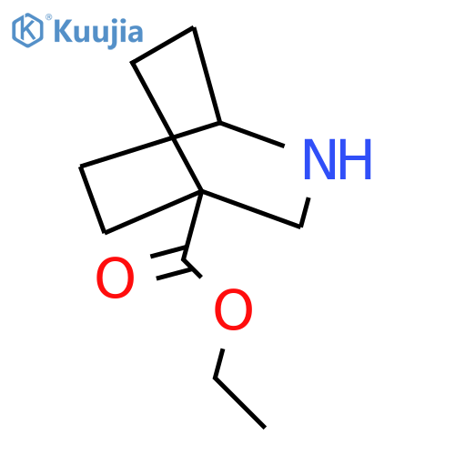 Ethyl 2-azabicyclo[2.2.2]octane-4-carboxylate structure