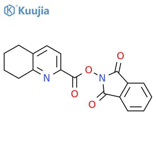 1,3-dioxo-2,3-dihydro-1H-isoindol-2-yl 5,6,7,8-tetrahydroquinoline-2-carboxylate structure