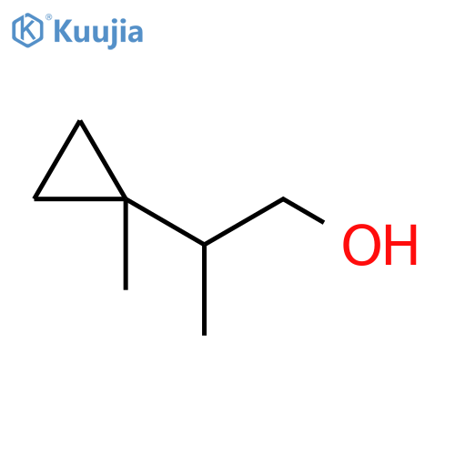 Cyclopropaneethanol, β,1-dimethyl- structure