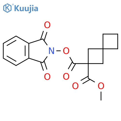 2-(1,3-dioxo-2,3-dihydro-1H-isoindol-2-yl) 2-methyl spiro[3.3]heptane-2,2-dicarboxylate structure