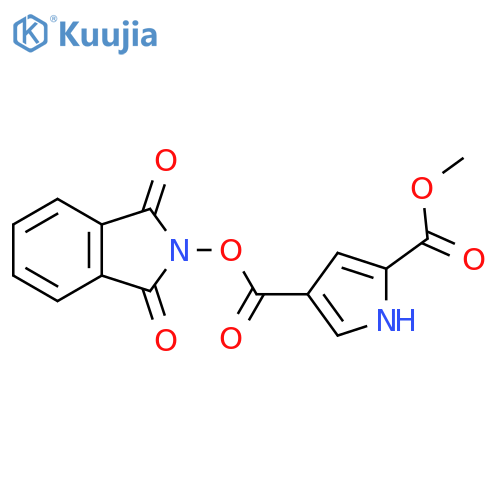 4-(1,3-dioxo-2,3-dihydro-1H-isoindol-2-yl) 2-methyl 1H-pyrrole-2,4-dicarboxylate structure