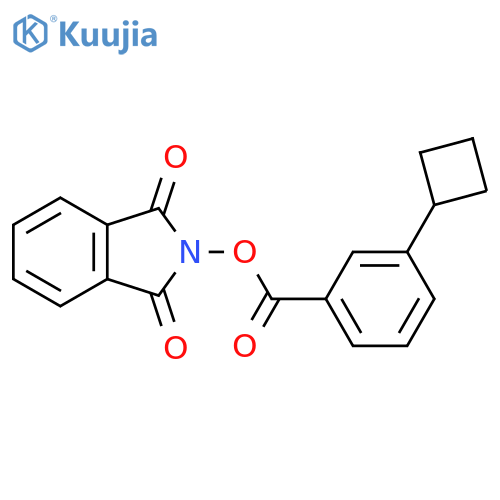 1,3-dioxo-2,3-dihydro-1H-isoindol-2-yl 3-cyclobutylbenzoate structure