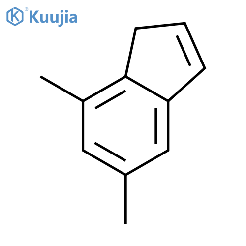 1H-Indene,5,7-dimethyl- structure