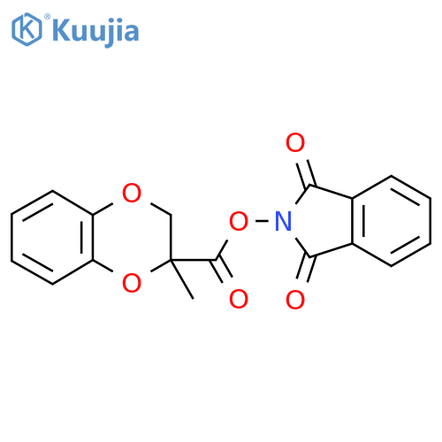 1,3-dioxo-2,3-dihydro-1H-isoindol-2-yl 2-methyl-2,3-dihydro-1,4-benzodioxine-2-carboxylate structure