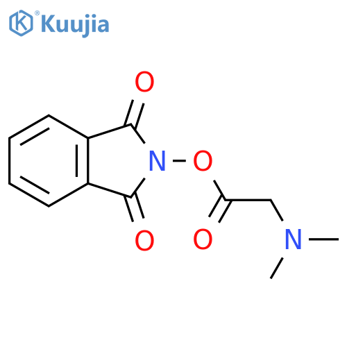 1,3-dioxo-2,3-dihydro-1H-isoindol-2-yl 2-(dimethylamino)acetate structure