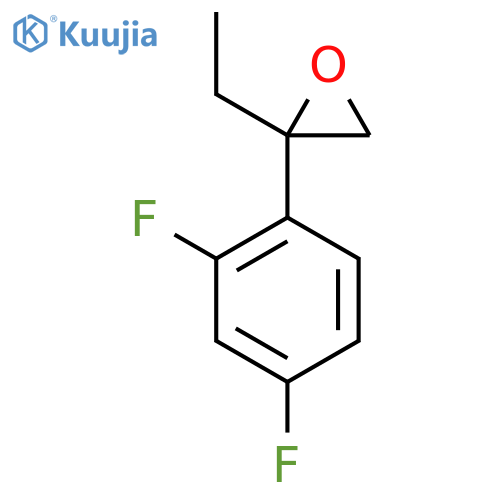 2-(2,4-Difluorophenyl)-2-ethyloxirane structure