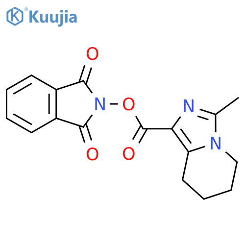 1,3-dioxo-2,3-dihydro-1H-isoindol-2-yl 3-methyl-5H,6H,7H,8H-imidazo[1,5-a]pyridine-1-carboxylate structure