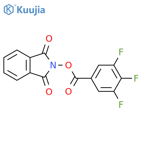 1,3-dioxo-2,3-dihydro-1H-isoindol-2-yl 3,4,5-trifluorobenzoate structure