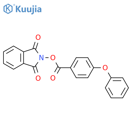 1,3-dioxo-2,3-dihydro-1H-isoindol-2-yl 4-phenoxybenzoate structure