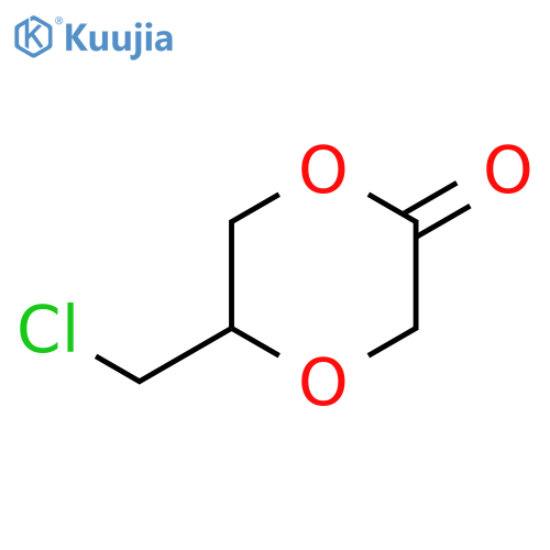 5-(Chloromethyl)-1,4-dioxan-2-one structure