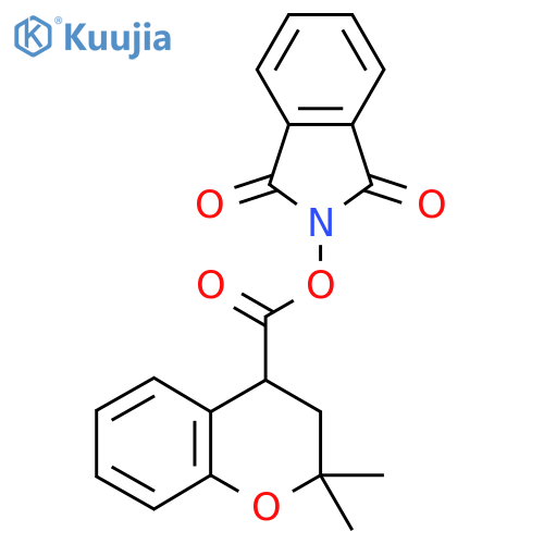 1,3-dioxo-2,3-dihydro-1H-isoindol-2-yl 2,2-dimethyl-3,4-dihydro-2H-1-benzopyran-4-carboxylate structure