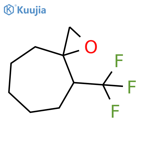 4-(trifluoromethyl)-1-oxaspiro2.6nonane structure