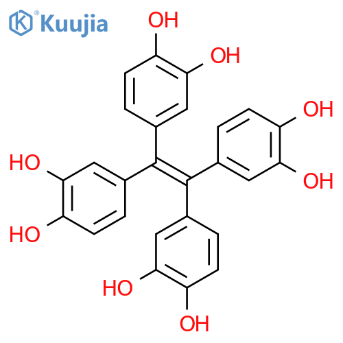 4,4',4'',4'''-(Ethene-1,1,2,2-tetrayl)tetrakis(benzene-1,2-diol) structure