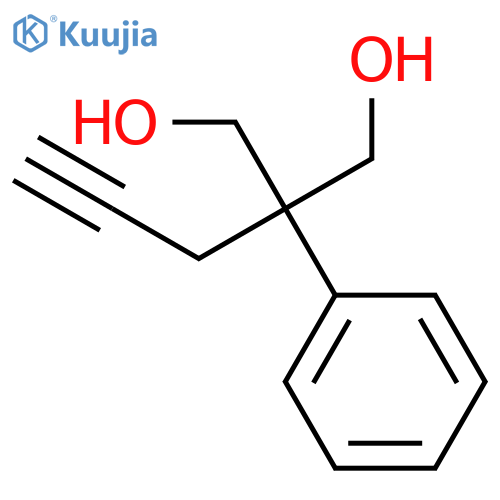 1,3-Propanediol, 2-phenyl-2-(2-propynyl)- structure