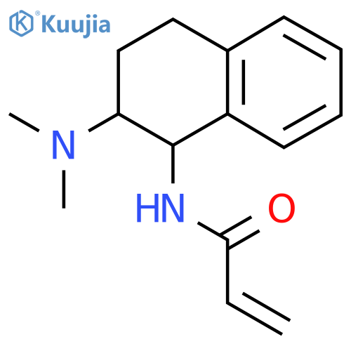 N-2-(dimethylamino)-1,2,3,4-tetrahydronaphthalen-1-ylprop-2-enamide structure
