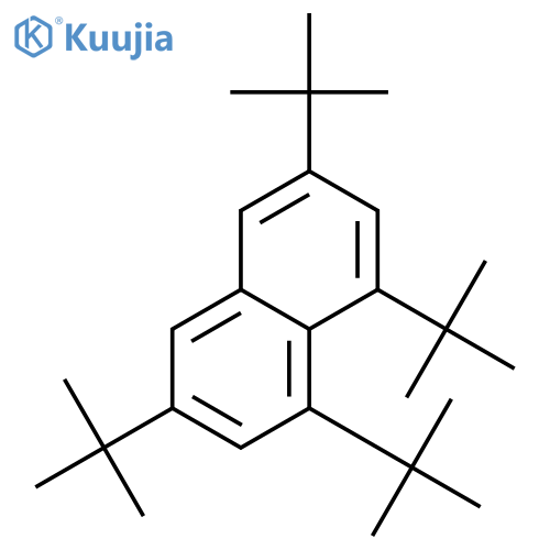 Naphthalene, 1,3,6,8-tetrakis(1,1-dimethylethyl)- structure