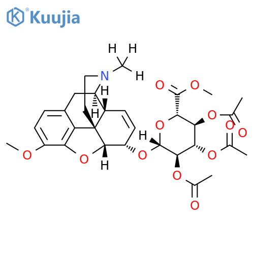 Codeine β-D-Glucuronide Triacetate Methyl Ester-d3 structure