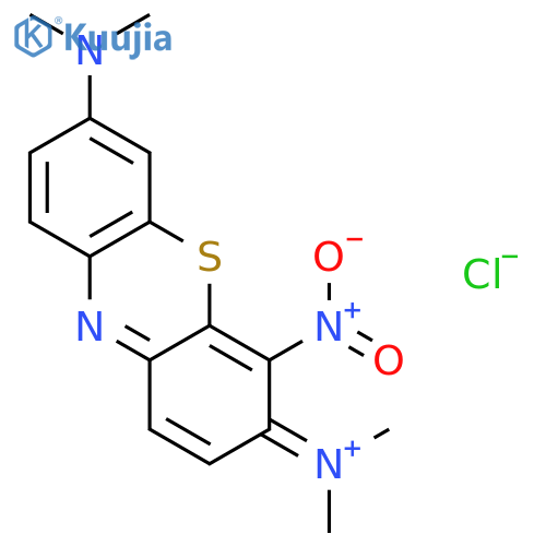 Methylene Green zinc chloride double salt structure