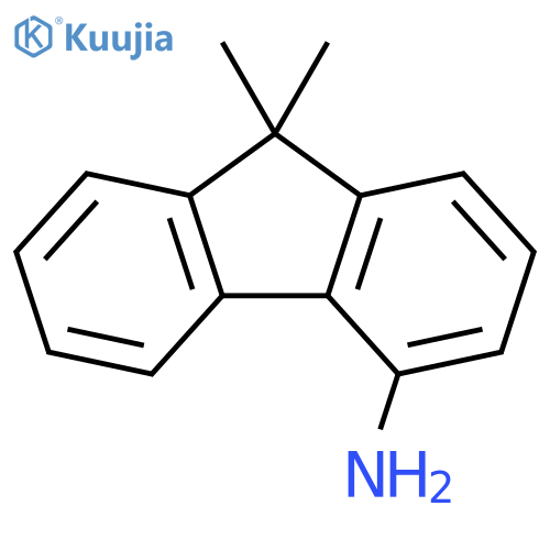 9,9-Dimethyl-9H-fluoren-4-amine structure