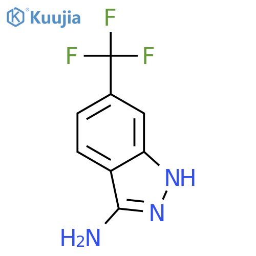 6-(Trifluoromethyl)-1H-indazol-3-amine structure