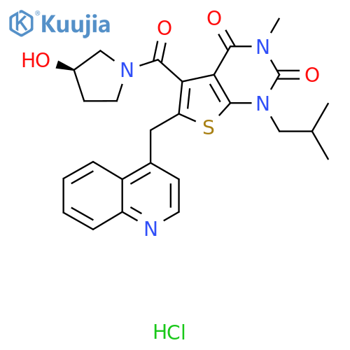 AR-C141990 (hydrochloride) structure