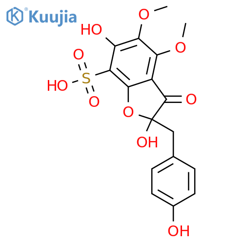 Acidoaurone; 1'',2-Dihydro, 5-methoxy, 2ξ-hydroxy structure