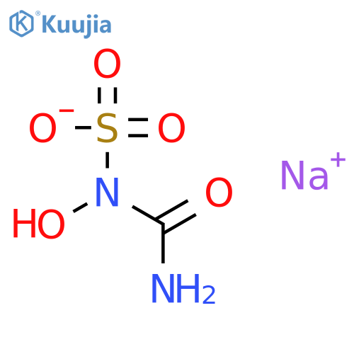 Sulfamic acid,N-(aminocarbonyl)-N-hydroxy-, sodium salt (1:1) structure