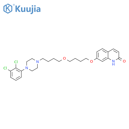 Quinoline(dichlorophenyl)dibutoxy Aripiprazole structure