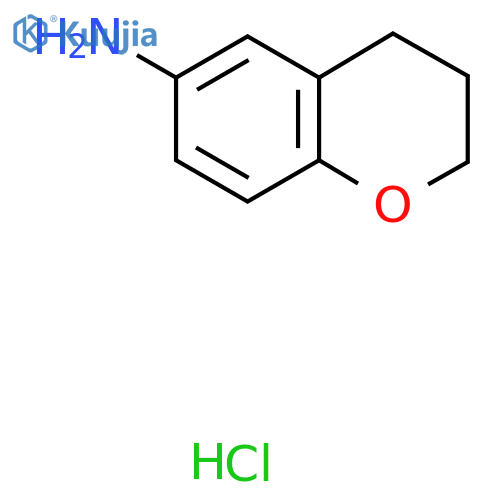 Chroman-6-amine hydrochloride structure
