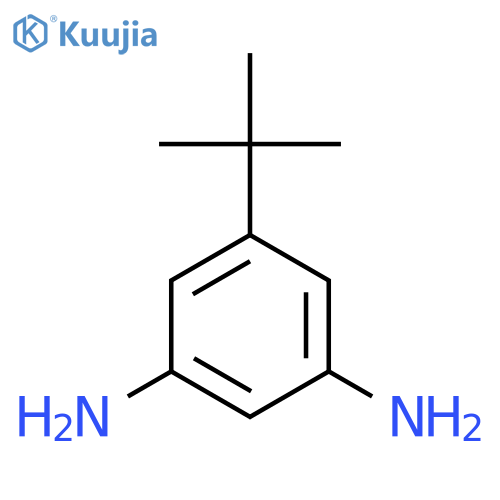 5-tert-butylbenzene-1,3-diamine structure