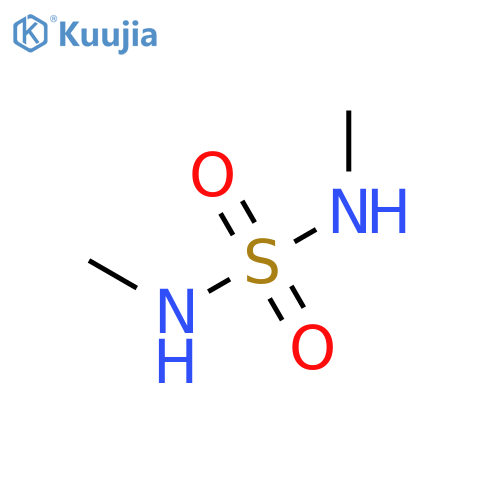 Sulfamide,N,N'-dimethyl- structure