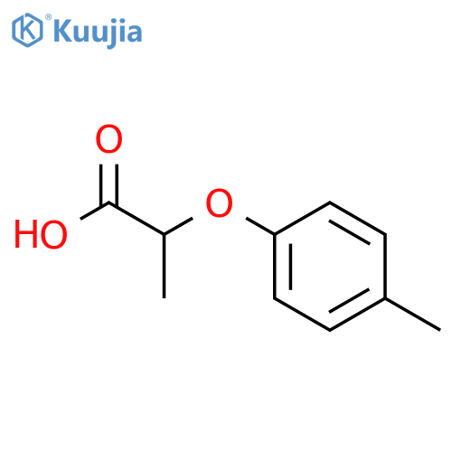 2-(4-Methylphenoxy)propanoic Acid structure