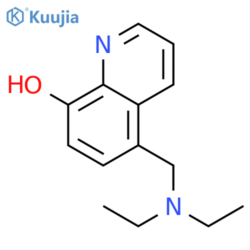 5-(Diethylamino)methylquinolin-8-ol structure